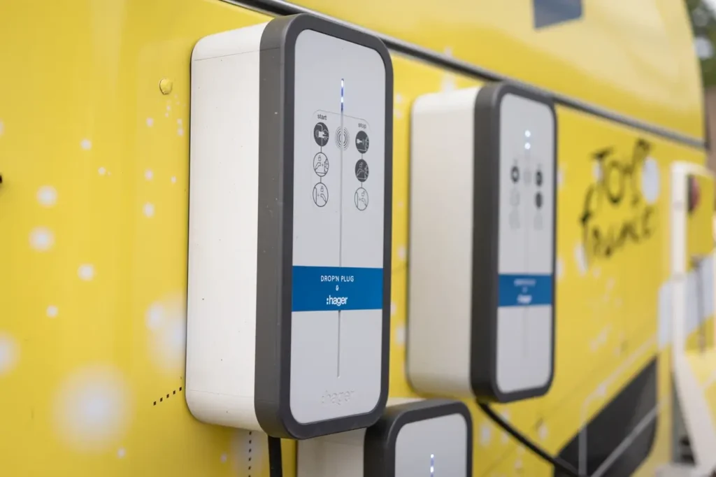 Le Van, recharge de voitures électriques