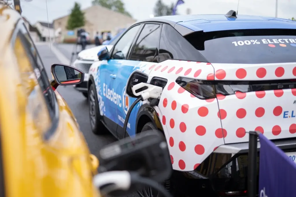 Le Van, borne de recharge pour véhicule électrique puissante et mobile